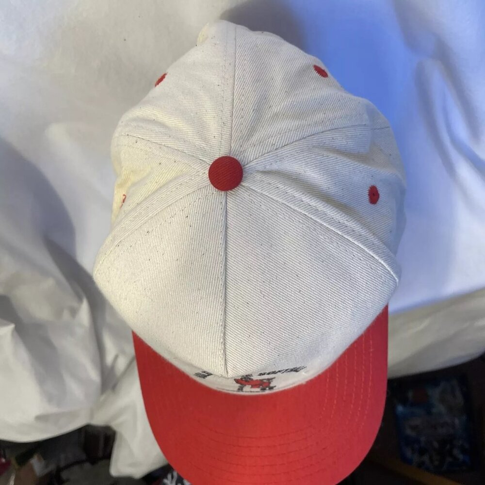 Golden Age Softball KC Snapback Cream Red Hat Cap Baseball Wenatchee Valley - Picture 7 of 12
